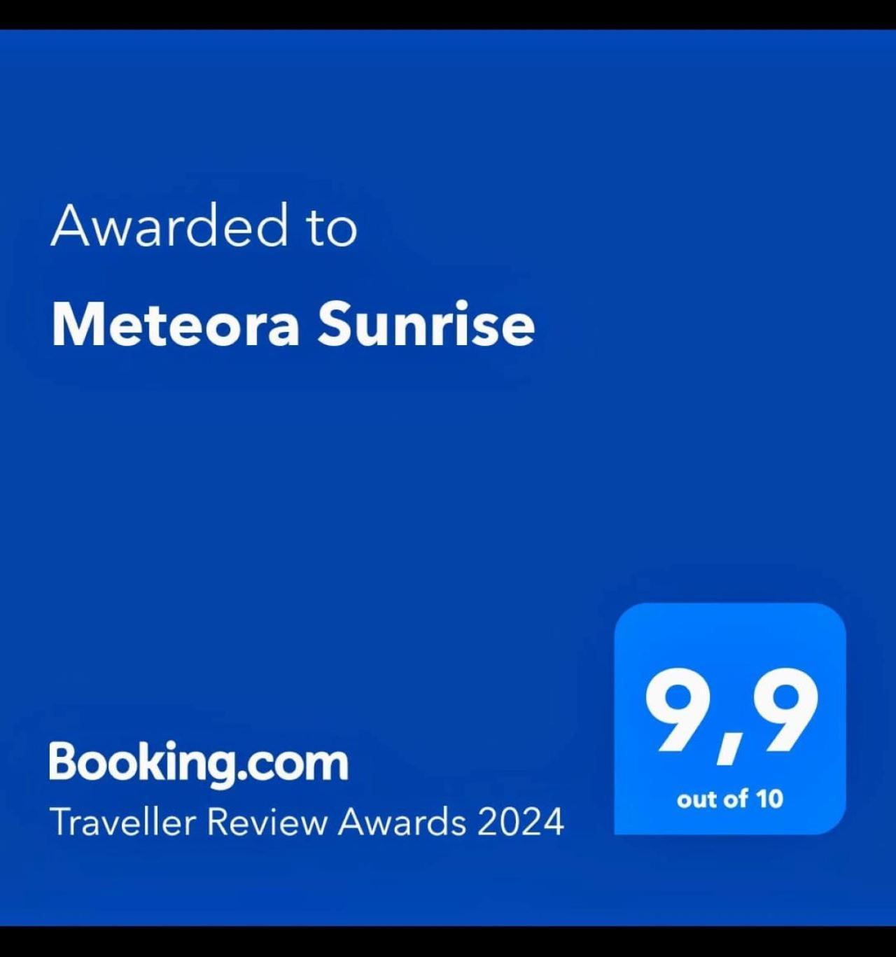 カランバカMeteora Sunriseアパートメント エクステリア 写真